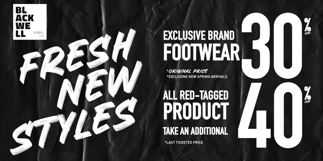 30% OFF EXCLUSIVE BRANDS